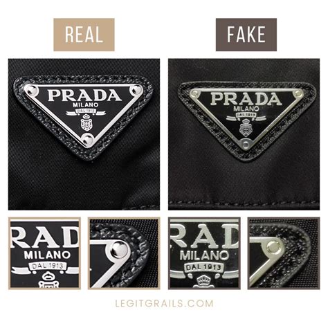 prada nylon backpack signs of authenticity|authentic Prada bag identification.